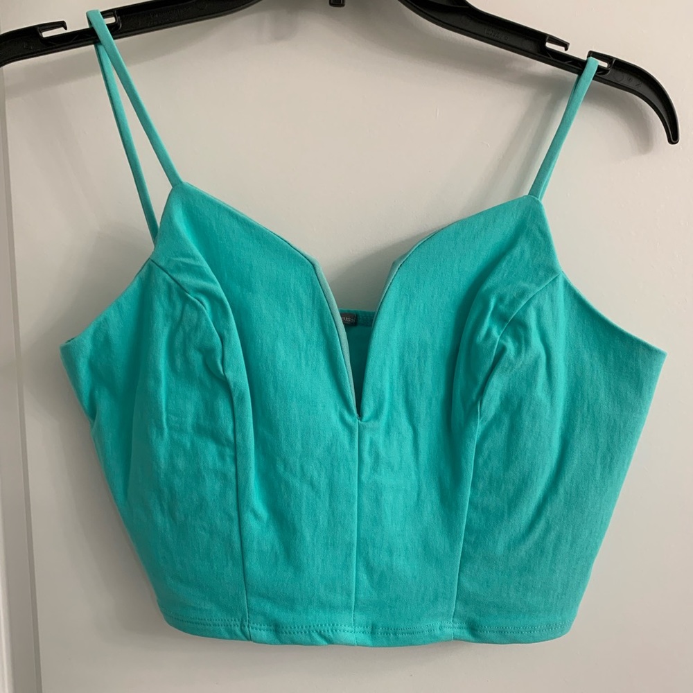 Charlotte Russe brand new turquoise summer top